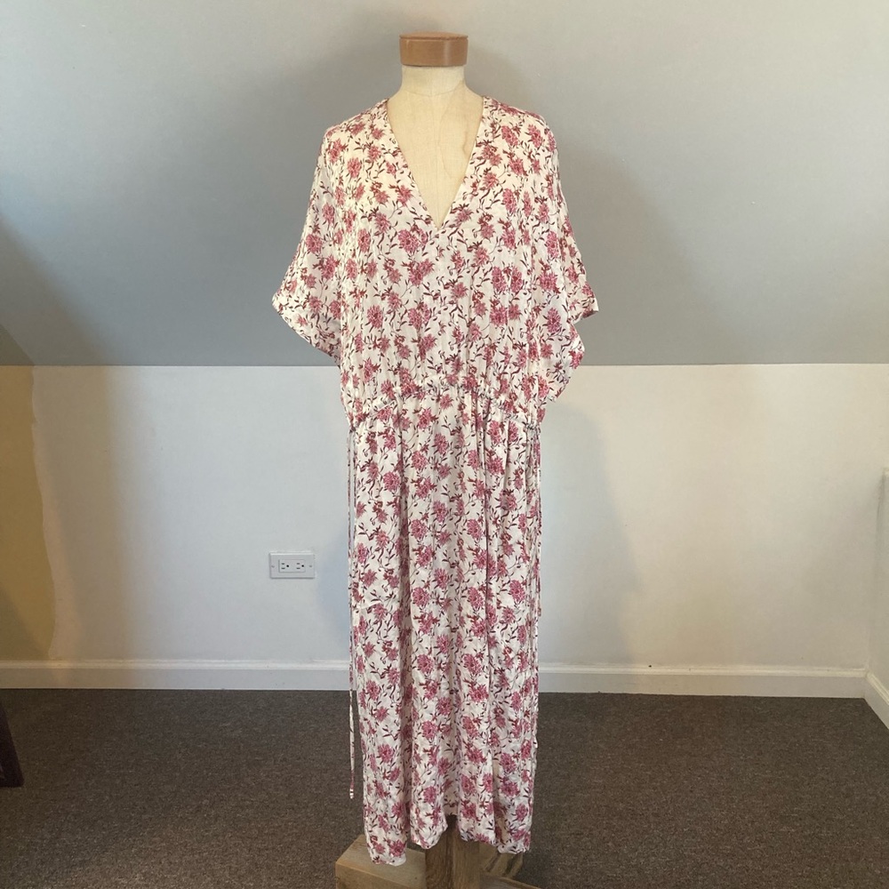 Rag & Bone Elysse Floral Print Short Sleeve Shift Dress - Picture 6 of 15
